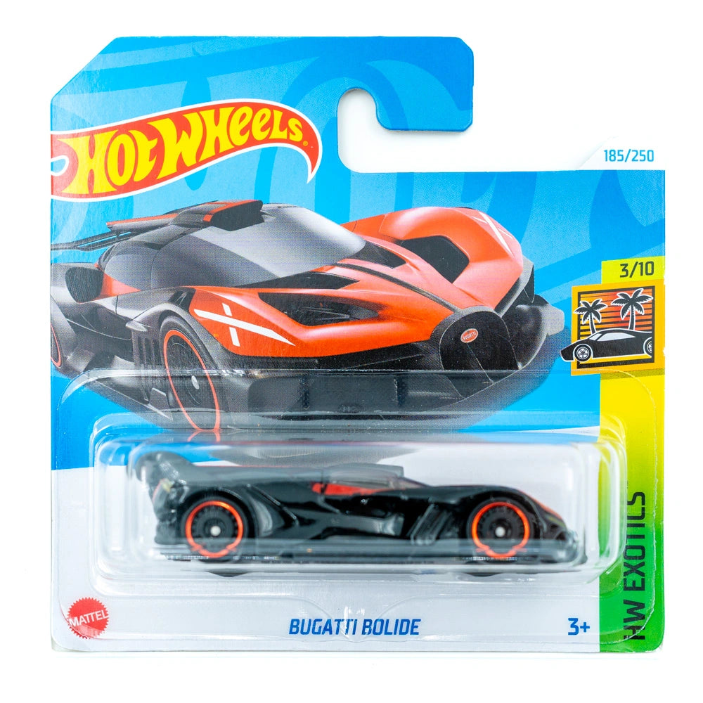 Hot Wheels Bugatti Bolide zwart rood |