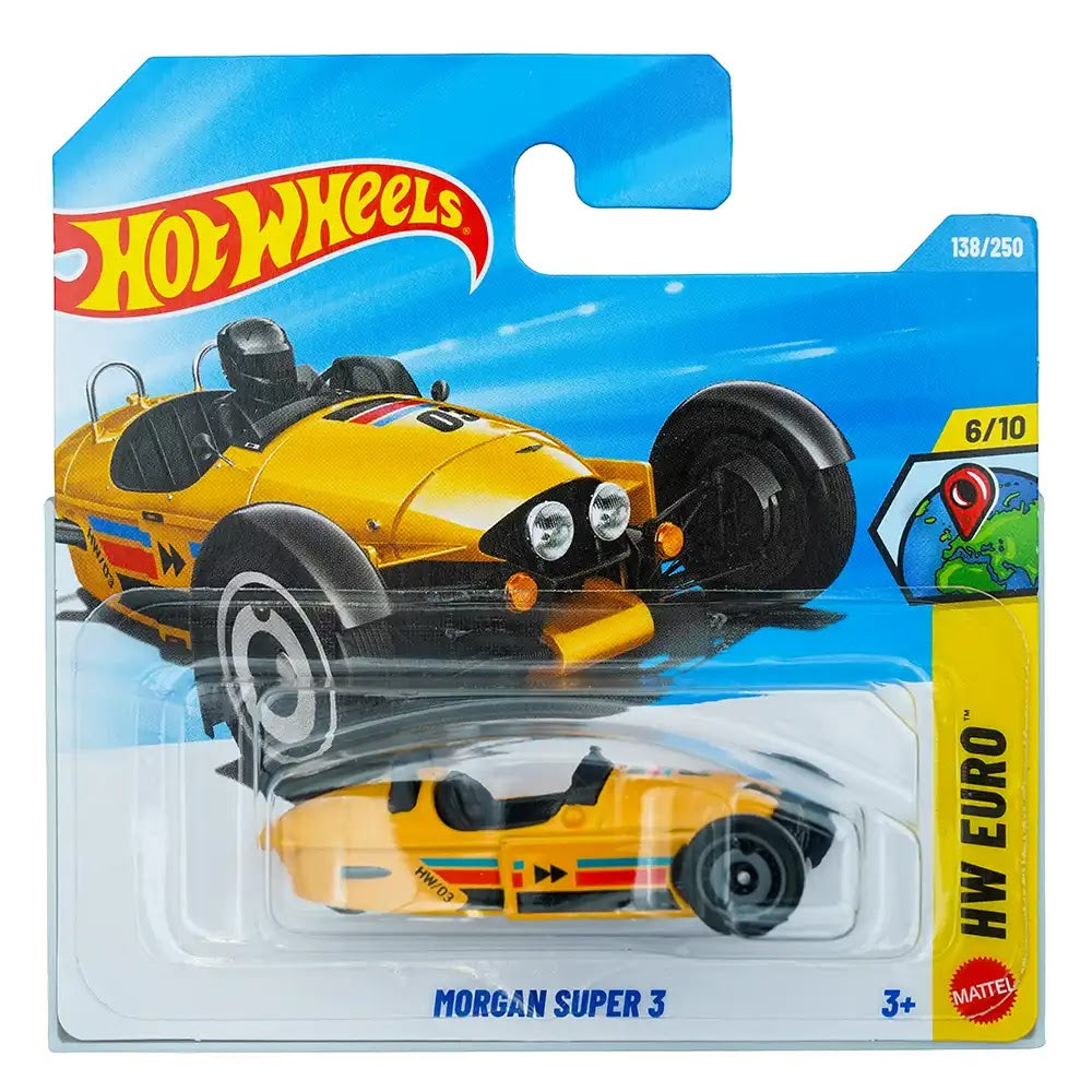 Hot Wheels Morgan Super 3 Žuti |