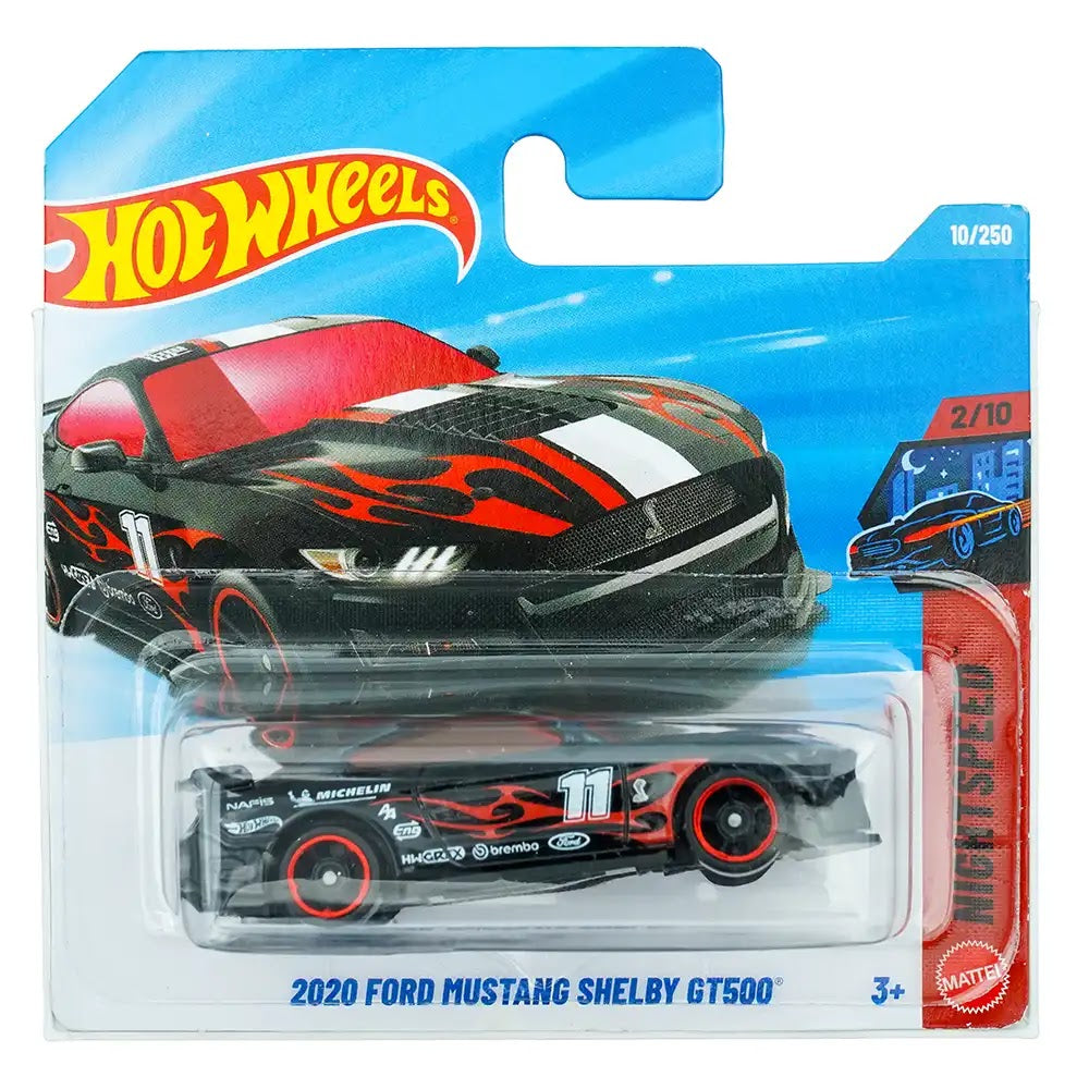 Hot Wheels 2020 Ford Mustang Shelby GT500 zwart |