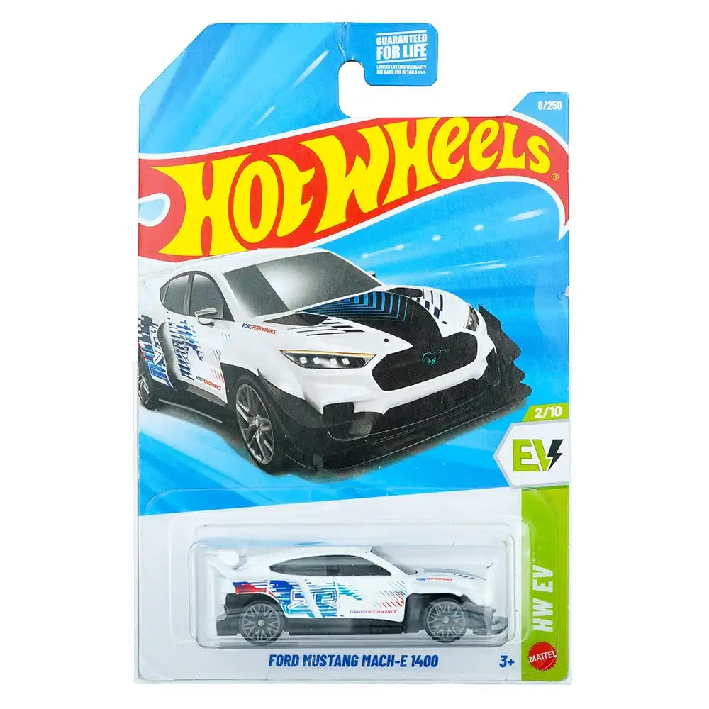Hot Wheels Mainline (US) Mustang Mach-E 1400 Bijeli |