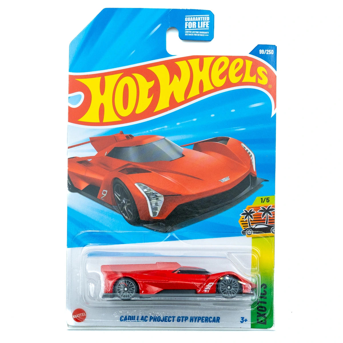 Hot Wheels Cadillac Project GTP Hypercar rood VS |