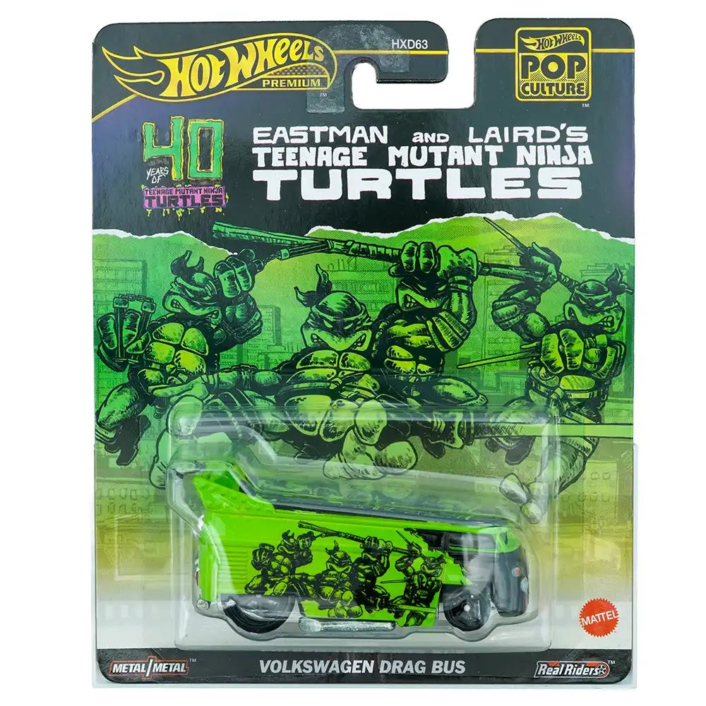 Hot Wheels Premium Volkswagen Drag Bus Zeleni | Pop Culture