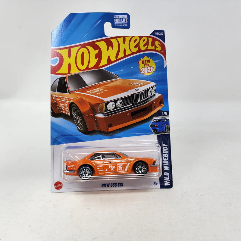 Hot Wheels BMW 635 CSi oranje VS |