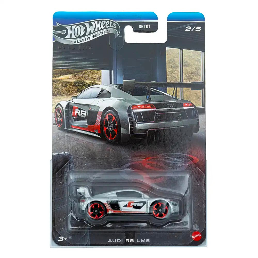 Hot Wheels Silver Series Audi R8 LMS Sivi | Silver Series (2/5)