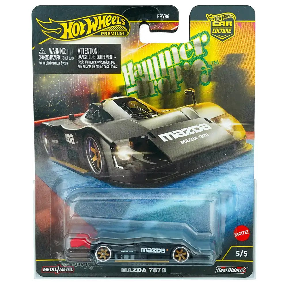 Hot Wheels Premium Mazda 787B Crni | Car Culture: Hammer Drop 5/5