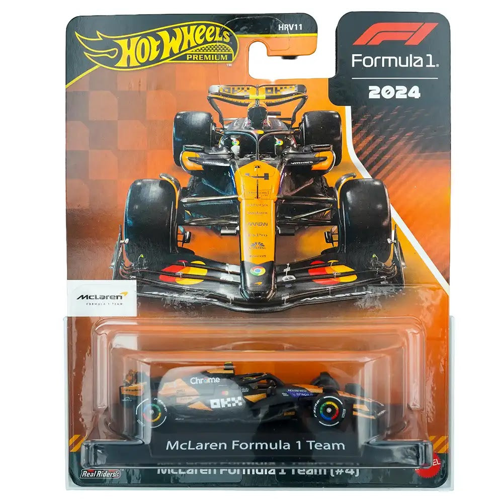 Hot Wheels Premium McLaren Formula 1 Team (#4) Narandžasti | Formula 1