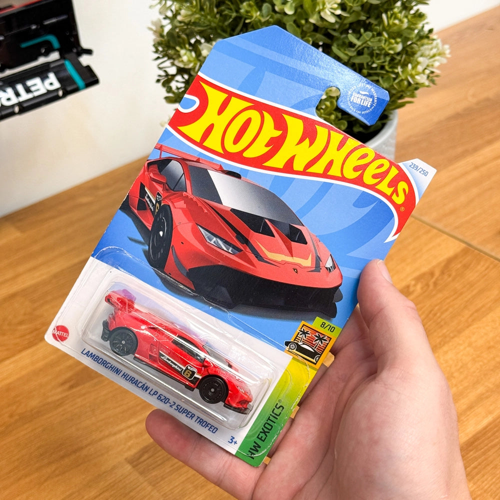 Hot Wheels Lamborghini Huracán LP 620-2 Super Trofeo rood VS |