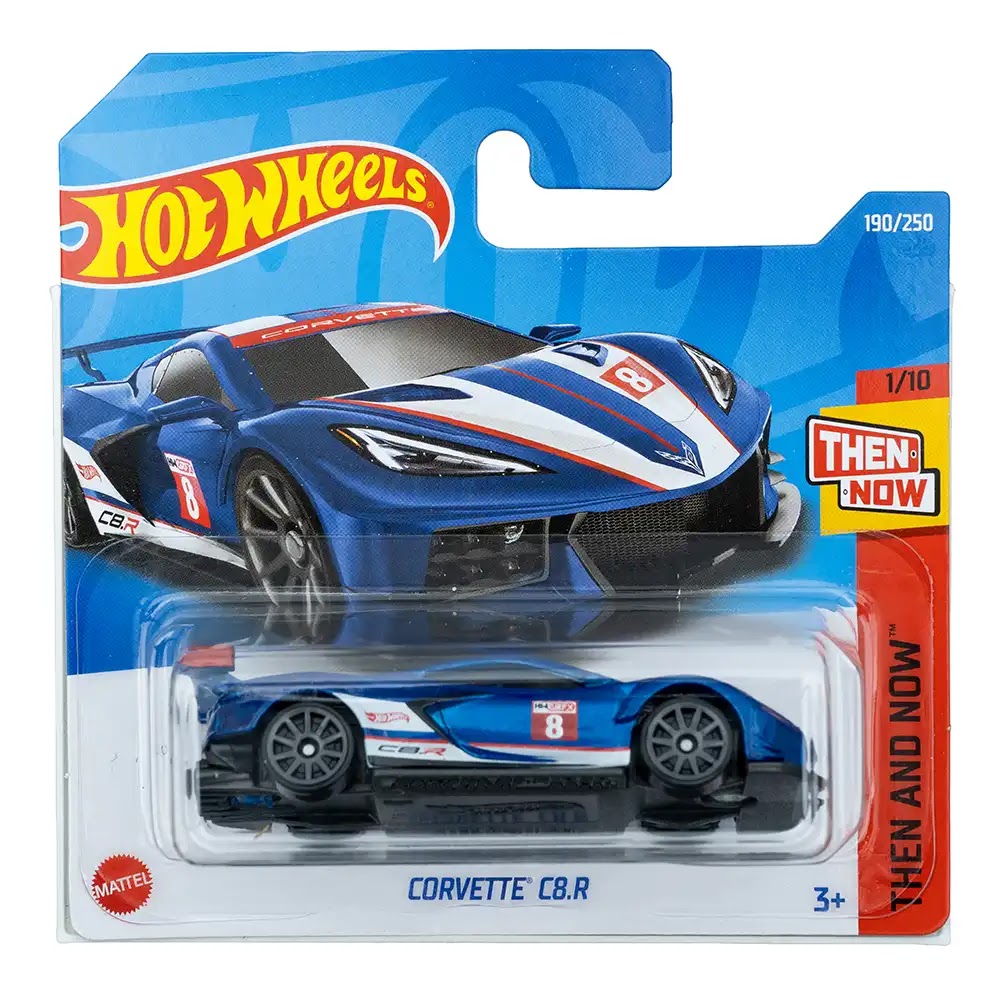 Hot Wheels Corvette C8.R Plavi |
