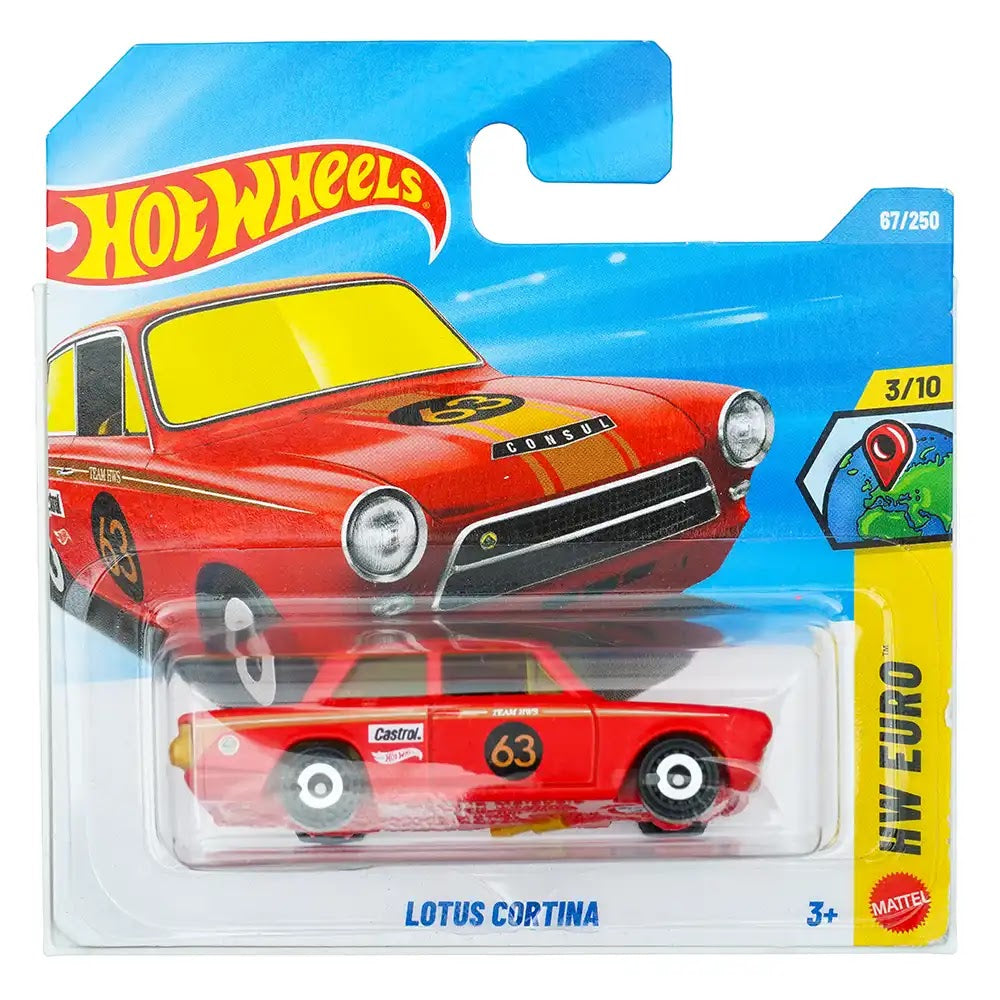 Hot Wheels Lotus Cortina Crveni |