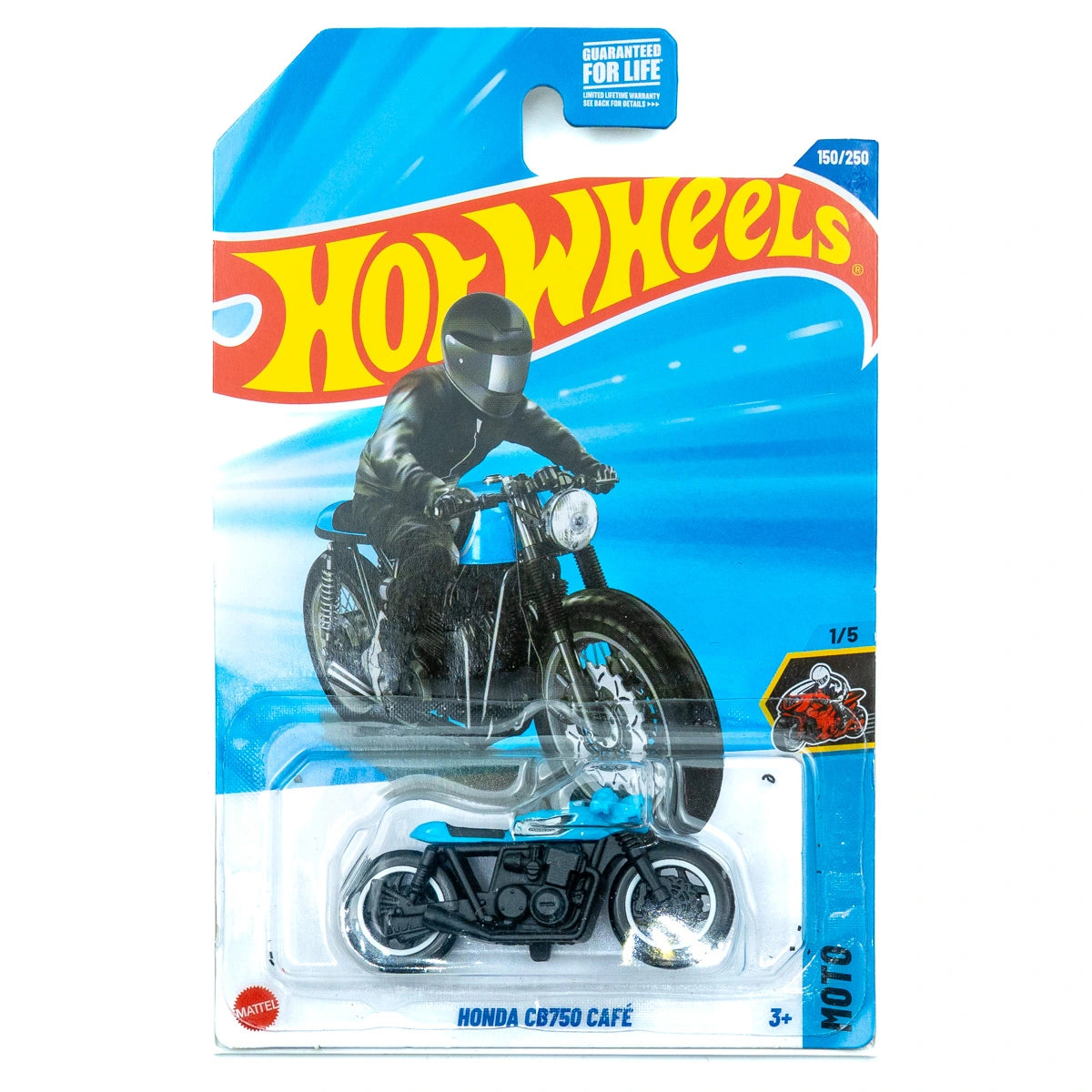 Hot Wheels Honda CB750 Café blauw VS |