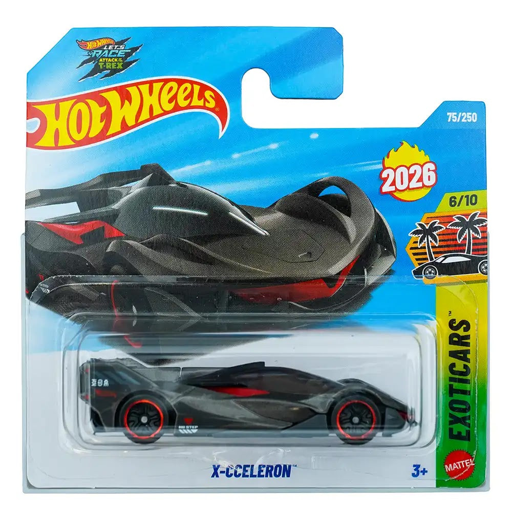 Hot Wheels X-Cceleron Sivi |