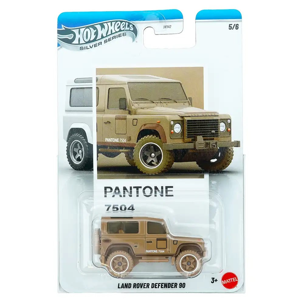 Hot Wheels Silver Series Land Rover Defender 90 Smeđi | Pantone (5/6)