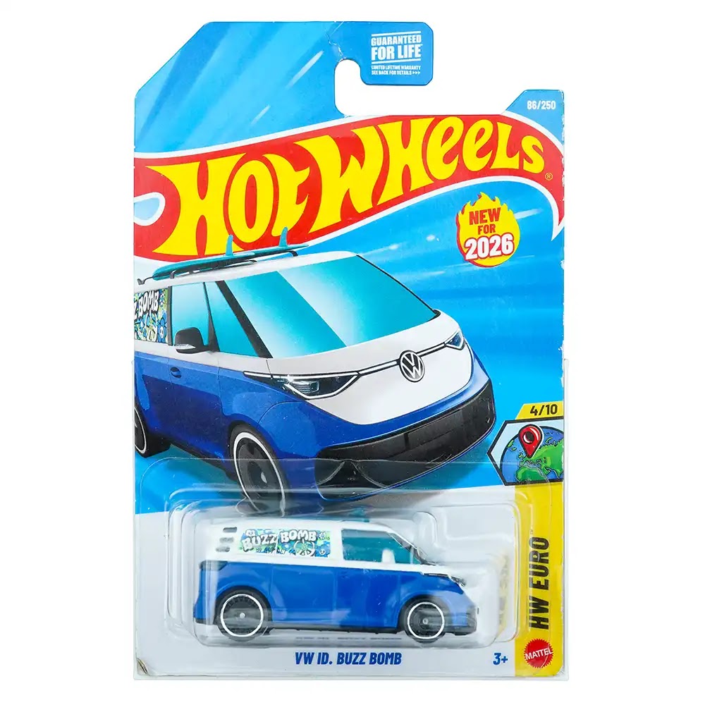 Hot Wheels Mainline (US) VW ID. Buzz Bomb Plavi |