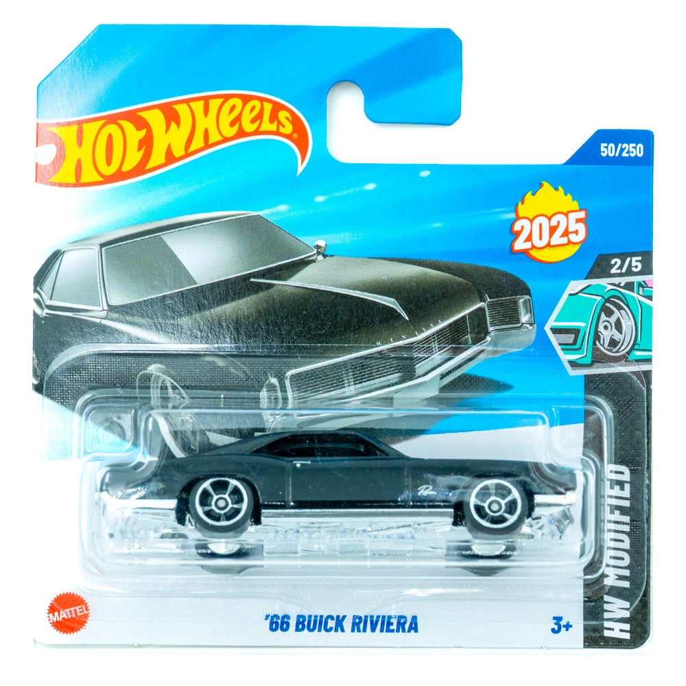 Hot Wheels '66 Buick Riviera zwart |