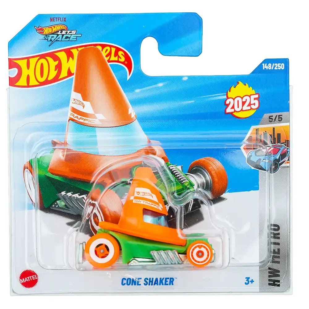 Hot Wheels Cone Shaker Zeleni |