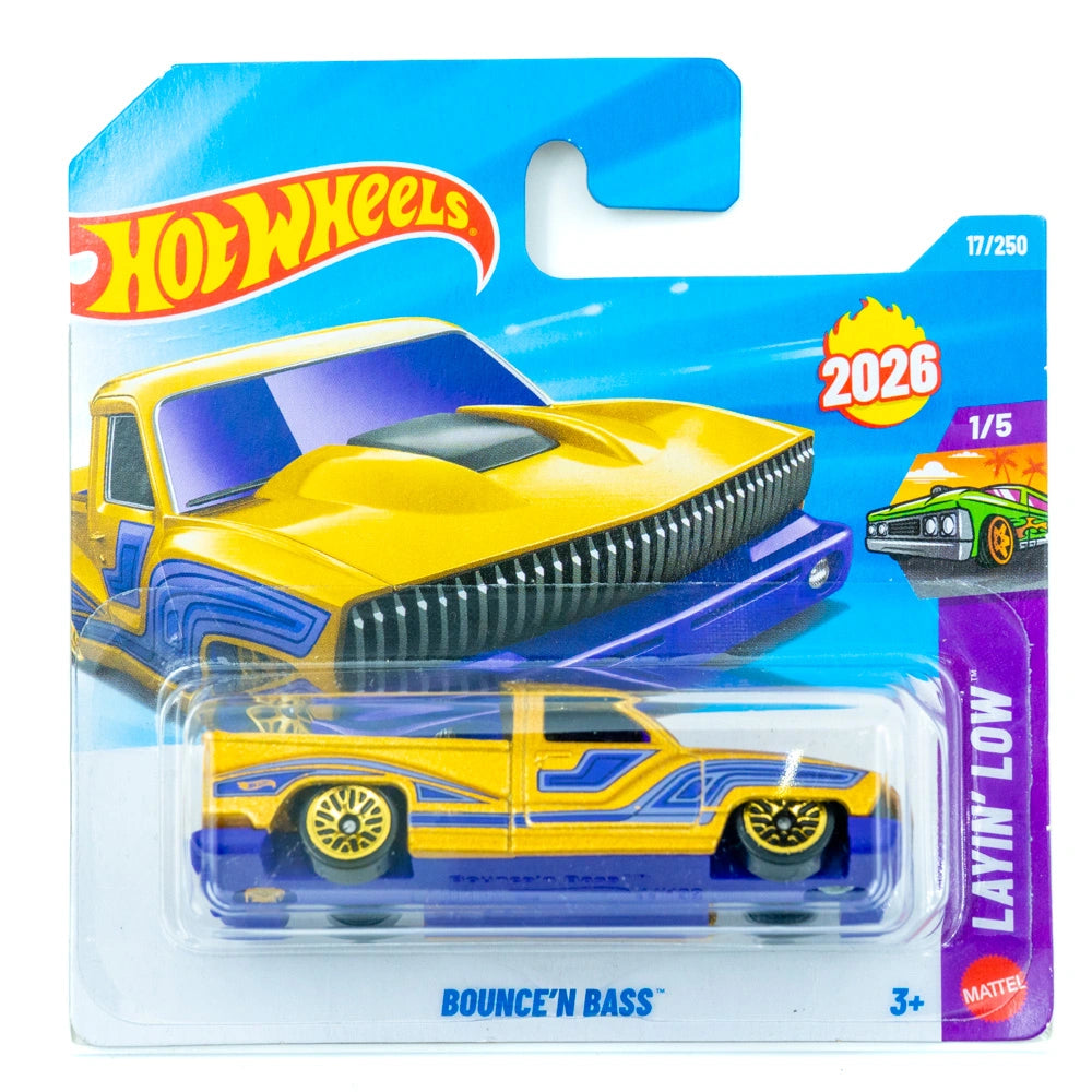 Hot Wheels Bounce'n Bass paars |