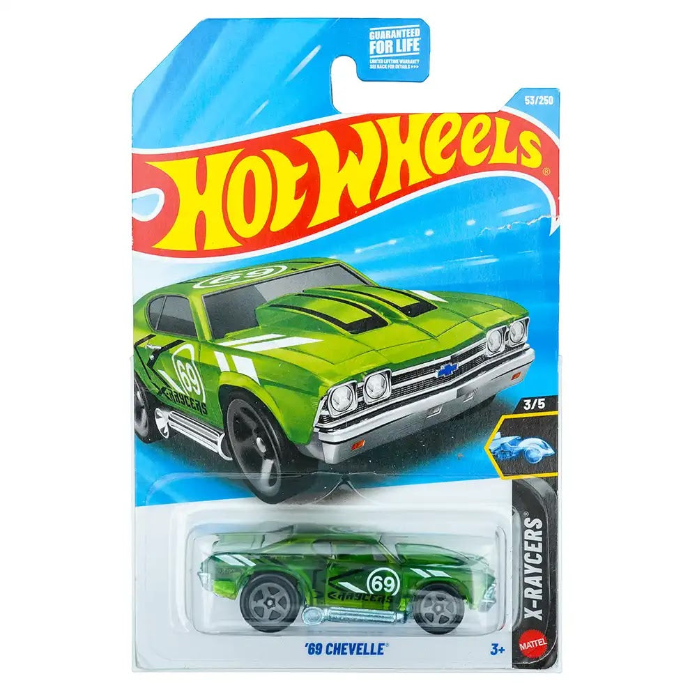 Hot Wheels Mainline (US) '69 Chevelle Zeleni |