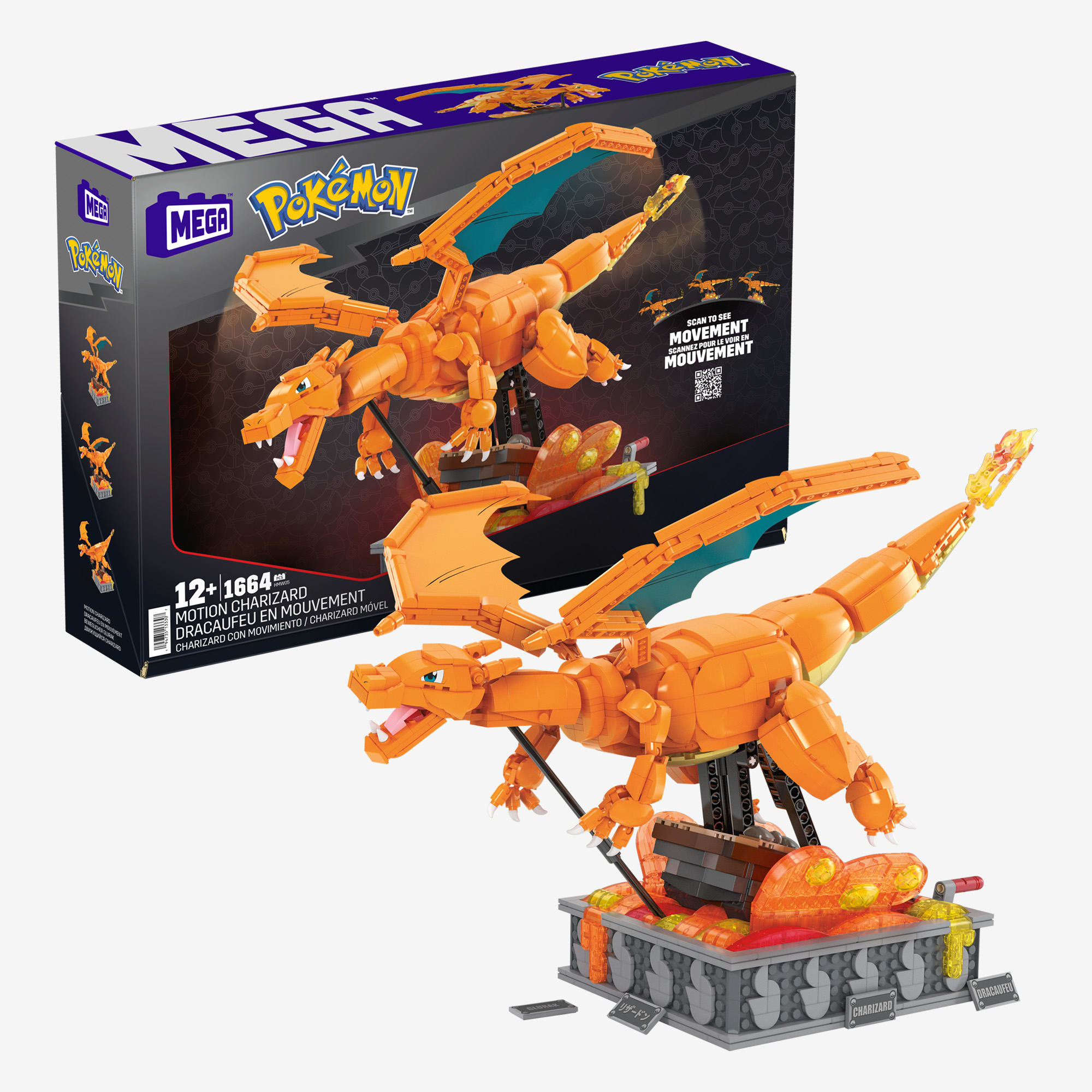 MEGA Pokémon Charizard Building Kit