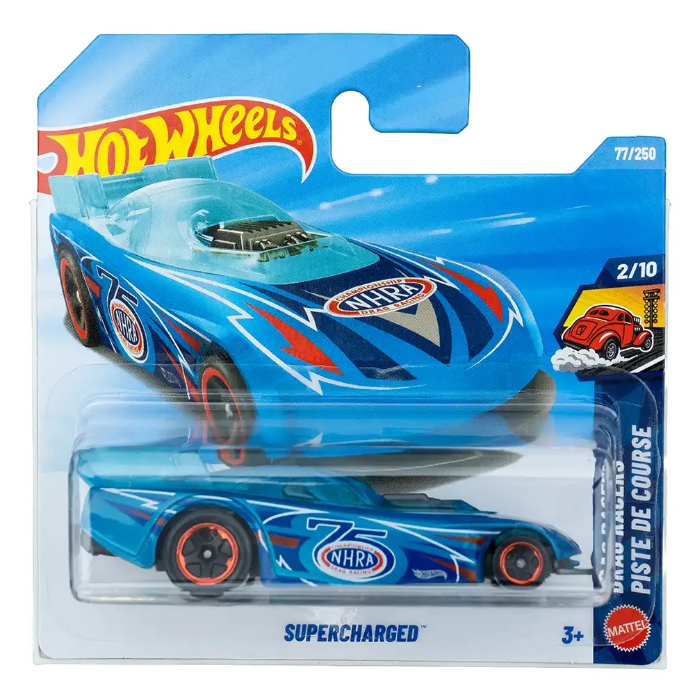Hot Wheels Supercharged Plavi |