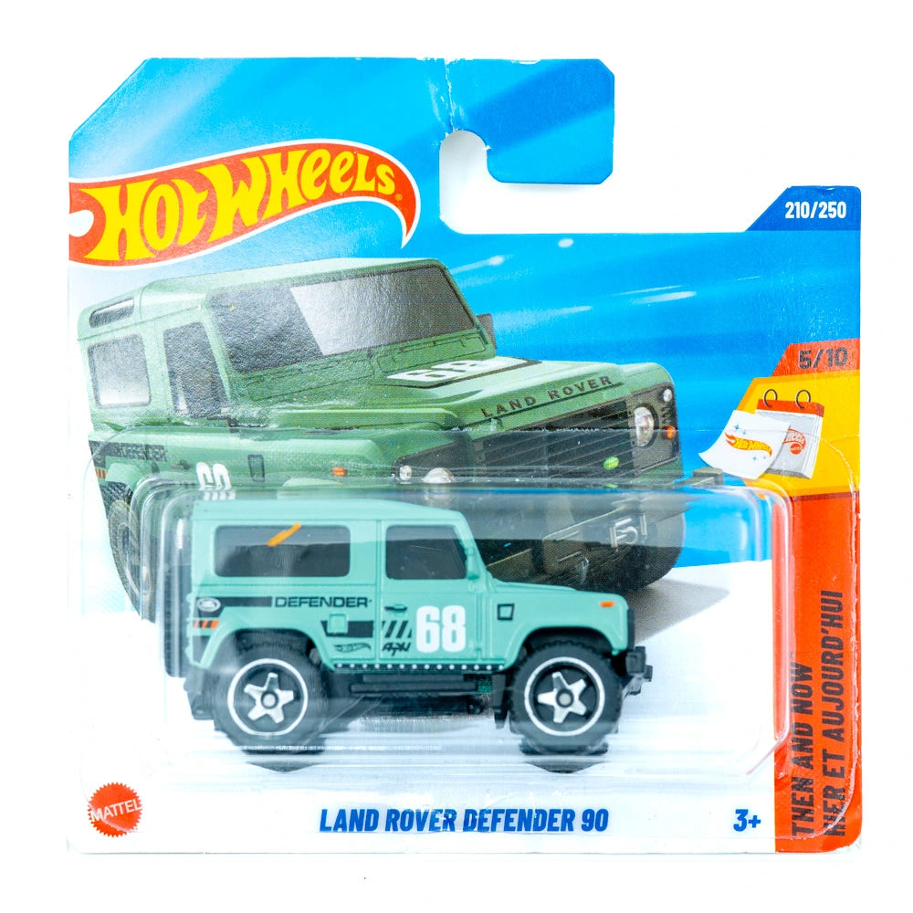 Hot Wheels Land Rover Defender 90 groen |
