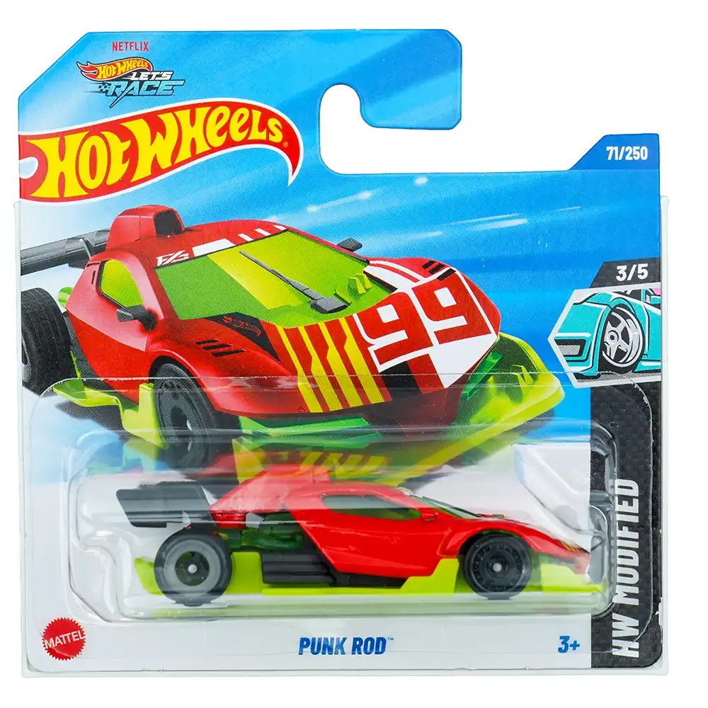 Hot Wheels Punk Rod Crveni |