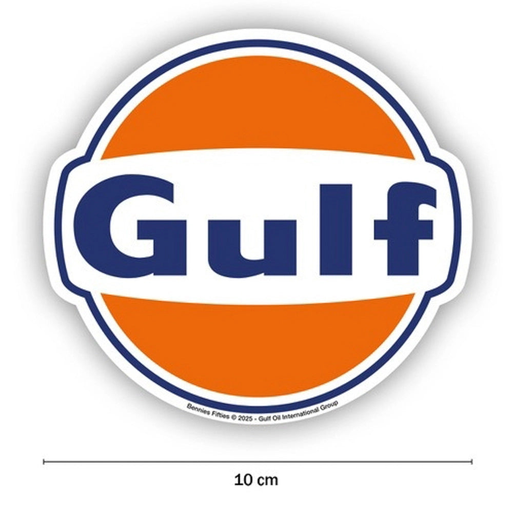 Vinyl Sticker 10 cm - Gulf