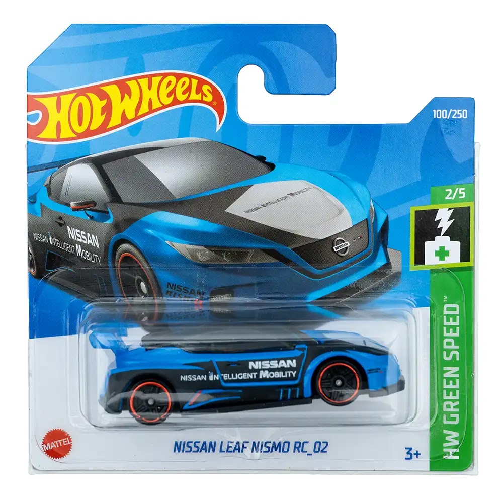 Hot Wheels Nissan Leaf Nismo RC_02 Plavi |