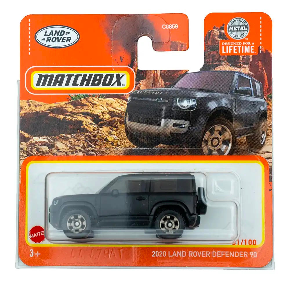 Matchbox 2020 LAND ROVER DEFENDER 90 Crni