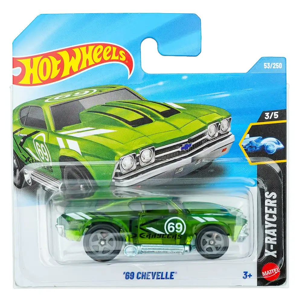 Hot Wheels '69 Chevelle Zeleni |