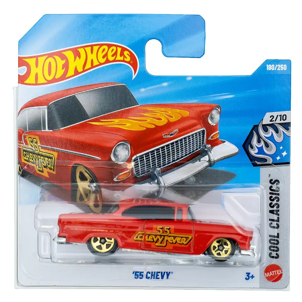Hot Wheels '55 Chevy Crveni |