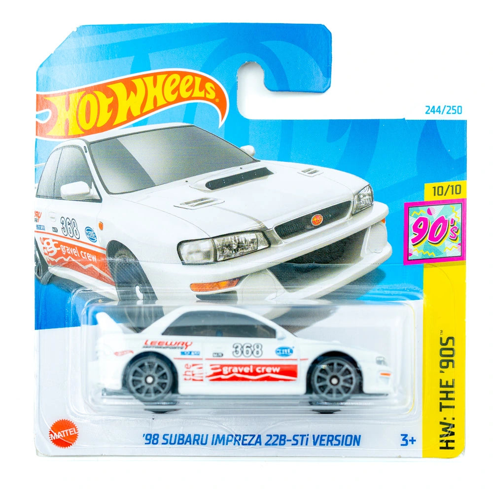 Hot Wheels '98 Subaru Impreza 22B-STi Version wit |