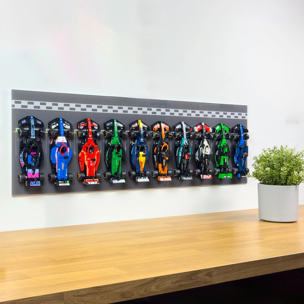 Display Frame voor 10x LEGO Speed Champions