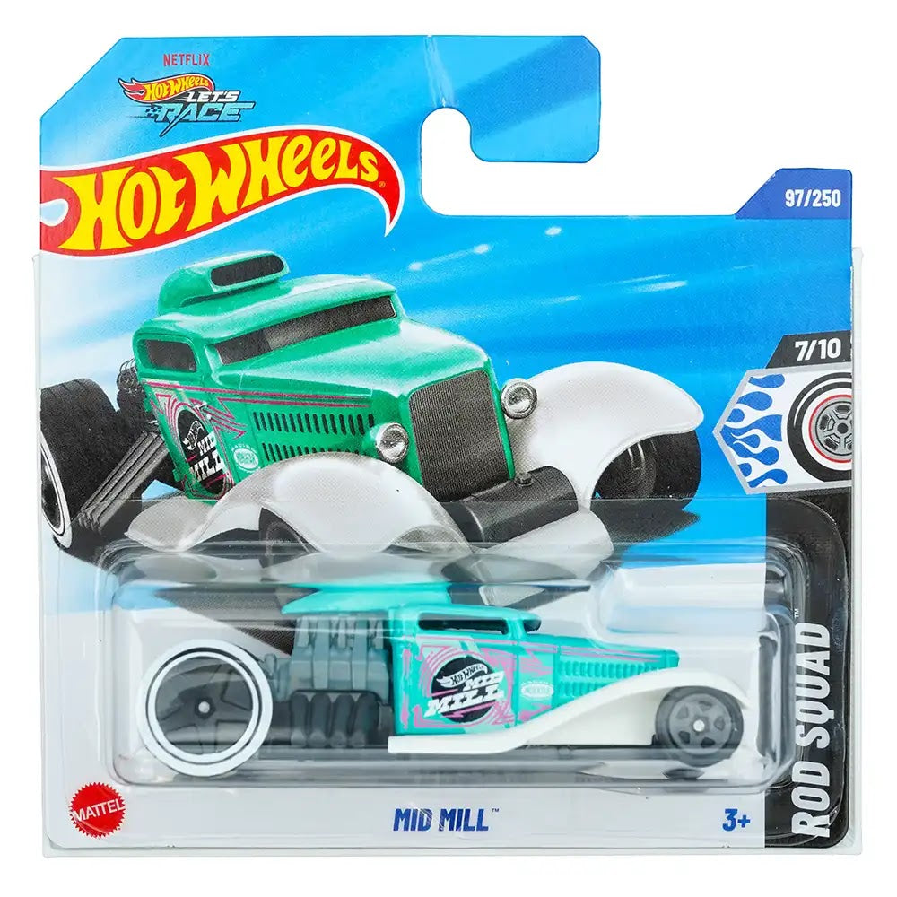 Hot Wheels Mid Mill Zeleni |