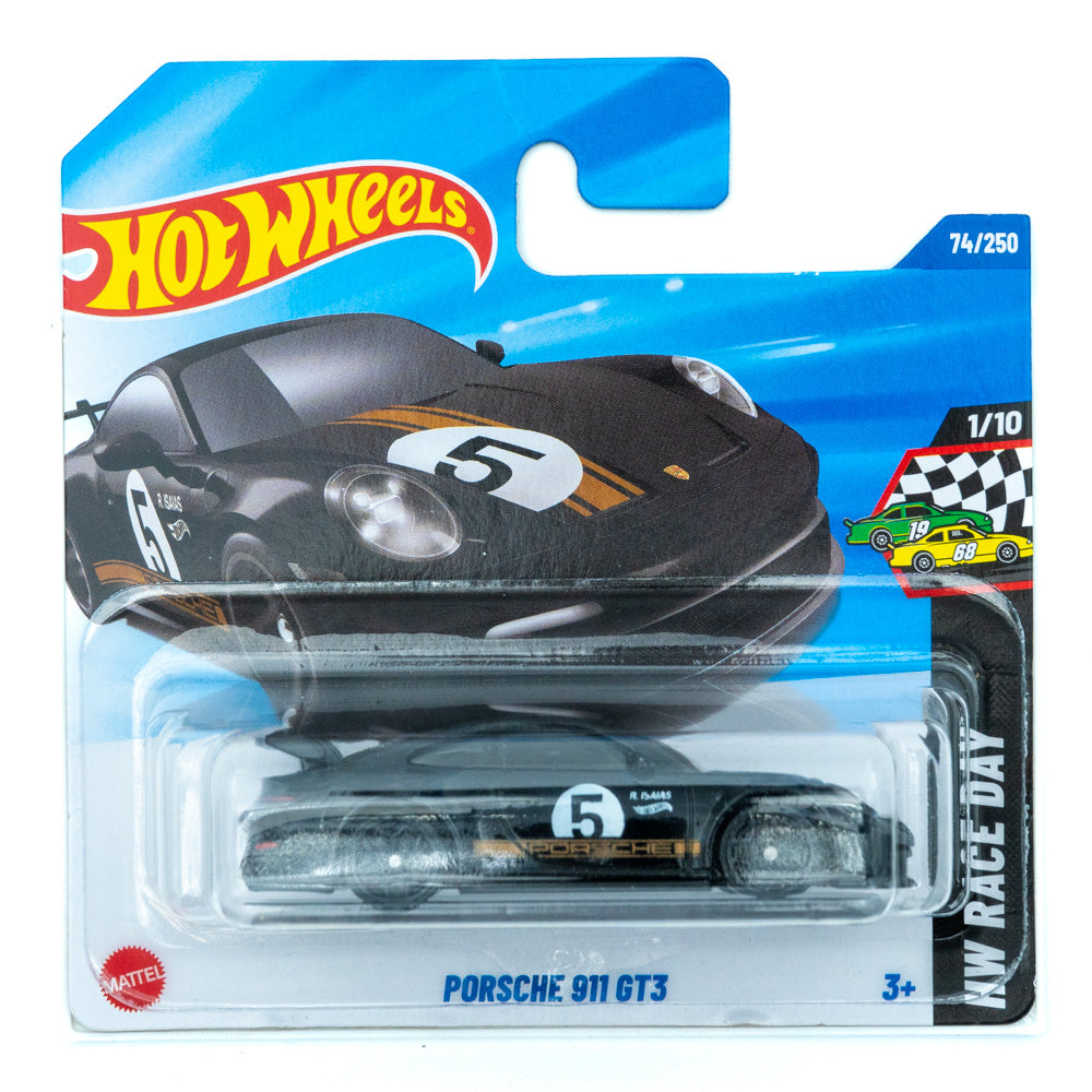 Hot Wheels Porsche 911 GT3 zwart |