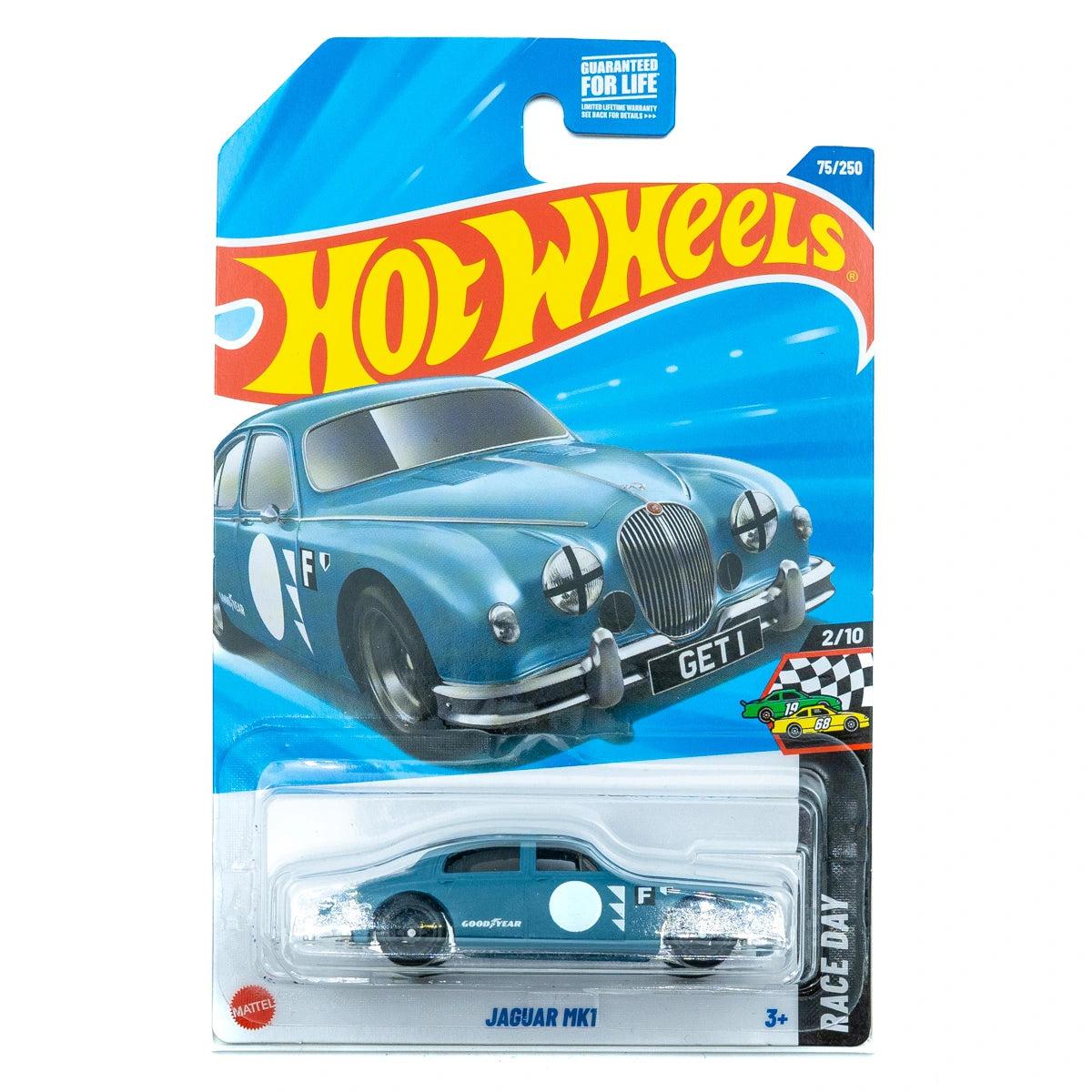 Hot Wheels Jaguar MK1 grijs VS |