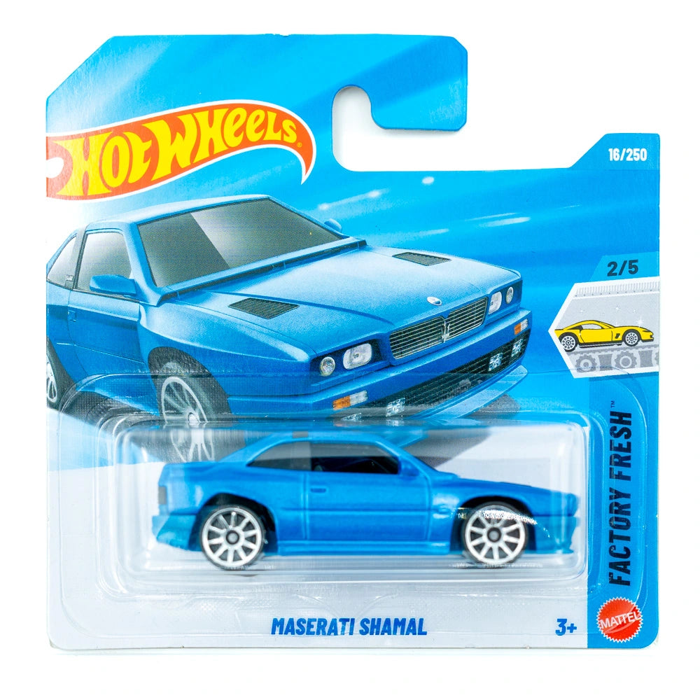 Hot Wheels Maserati Shamal blauw |