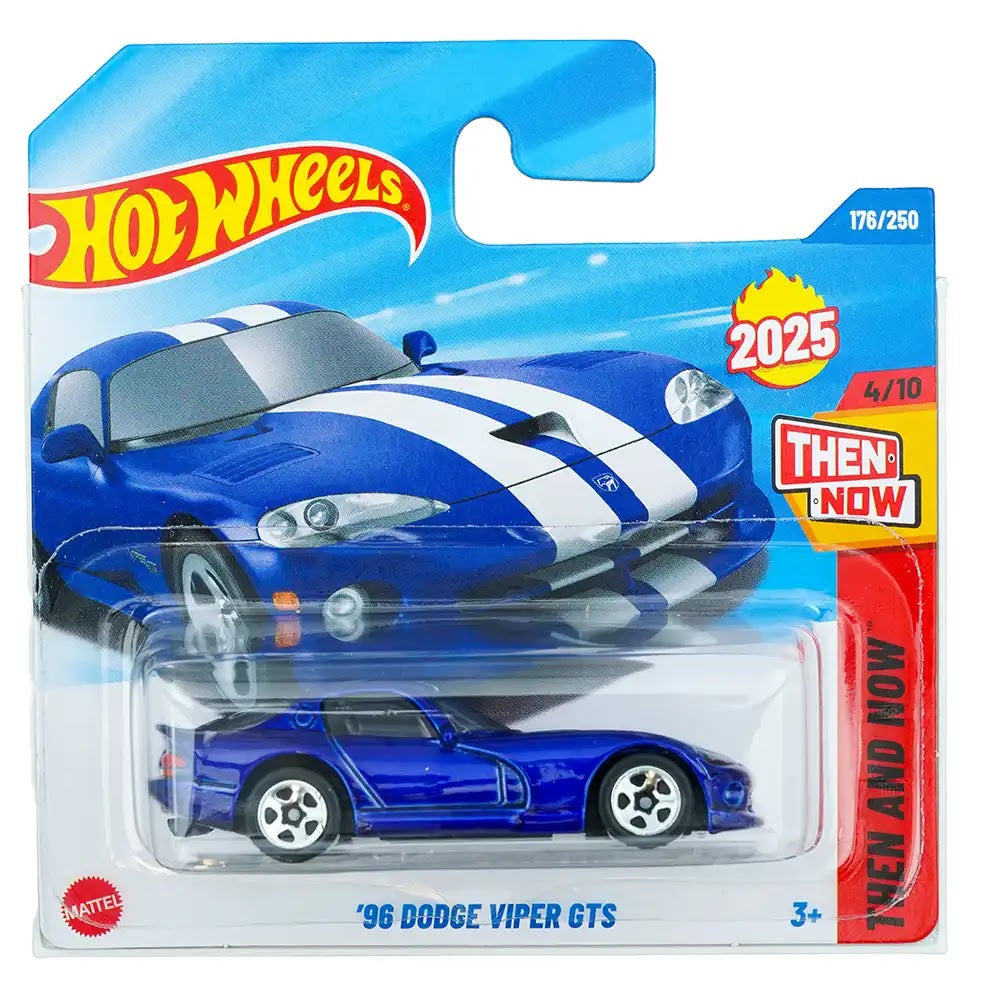 Hot Wheels '96 Dodge Viper GTS Plavi |