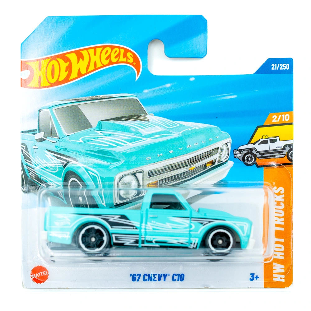 Hot Wheels '67 Chevy C10 blauw |