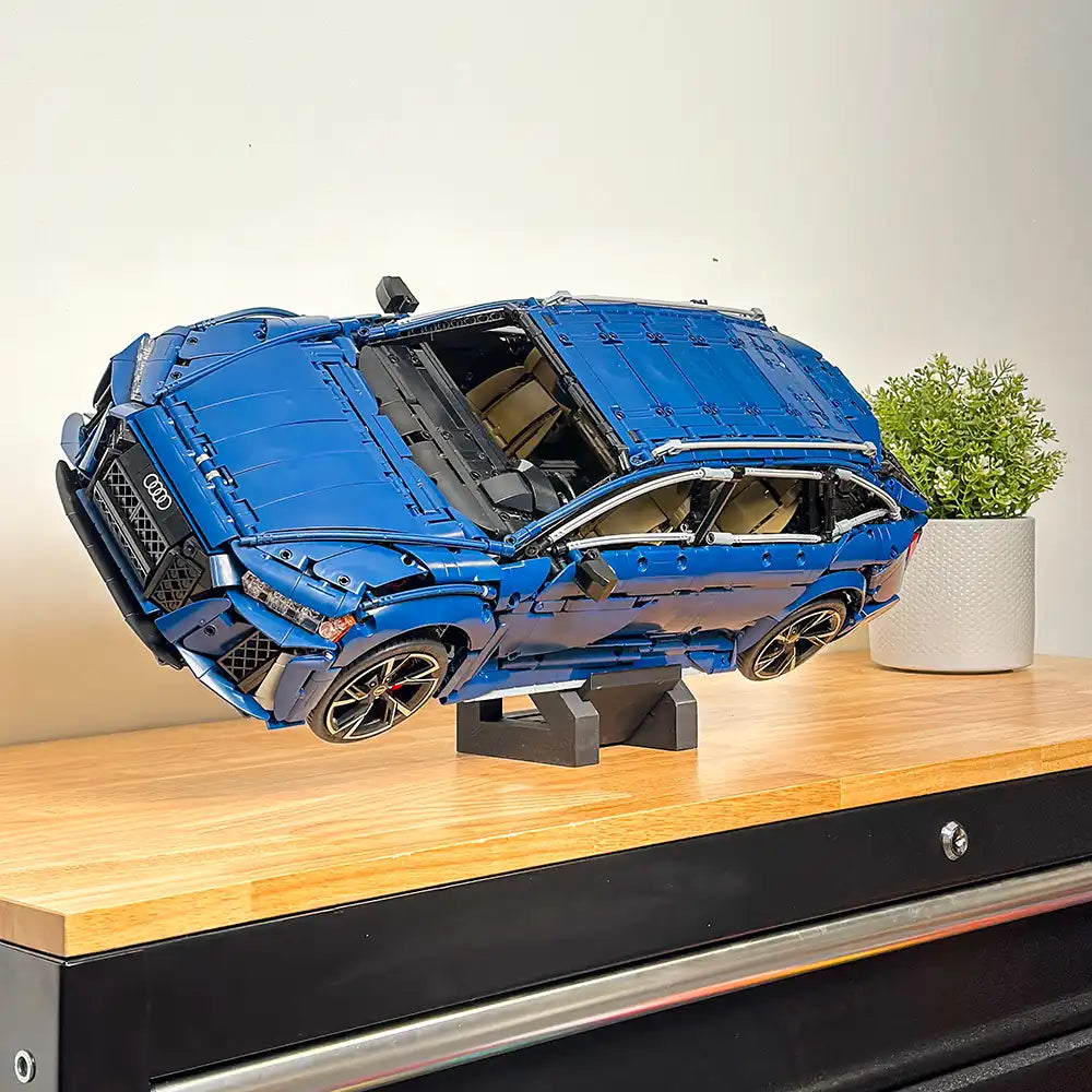 CaDA Audi RS6 Avant Verzamelaars bundel | Bouwset + Standaard