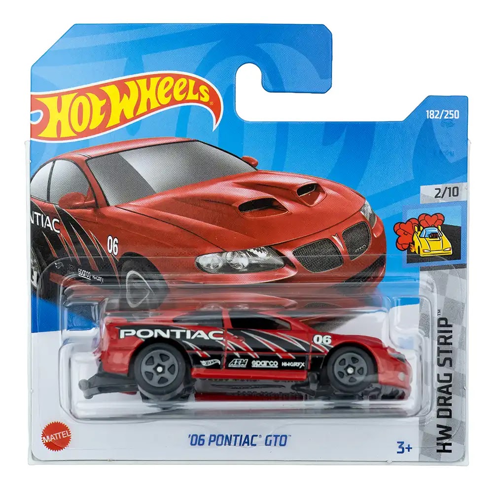 Hot Wheels '06 Pontiac GTO Crveni |