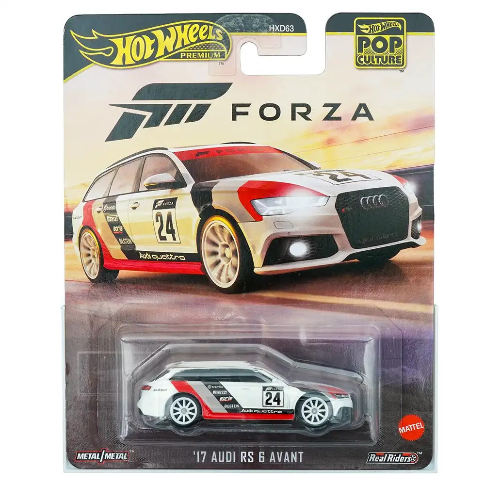Hot Wheels Premium '17 Audi RS 6 Avant Bijeli | Pop Culture