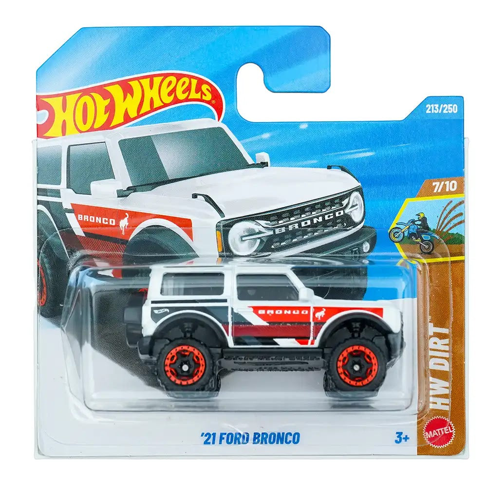 Hot Wheels '21 Ford Bronco Bijeli |