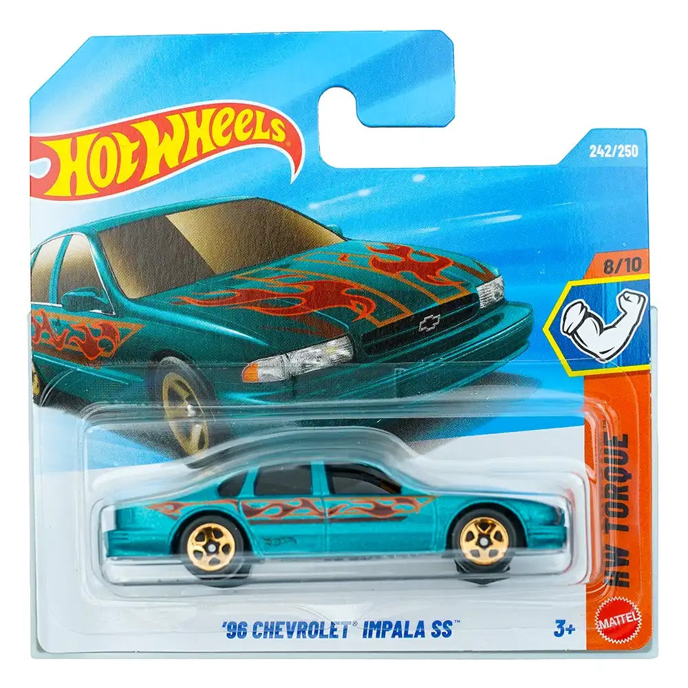Hot Wheels '96 Chevrolet Impala SS Zeleni |