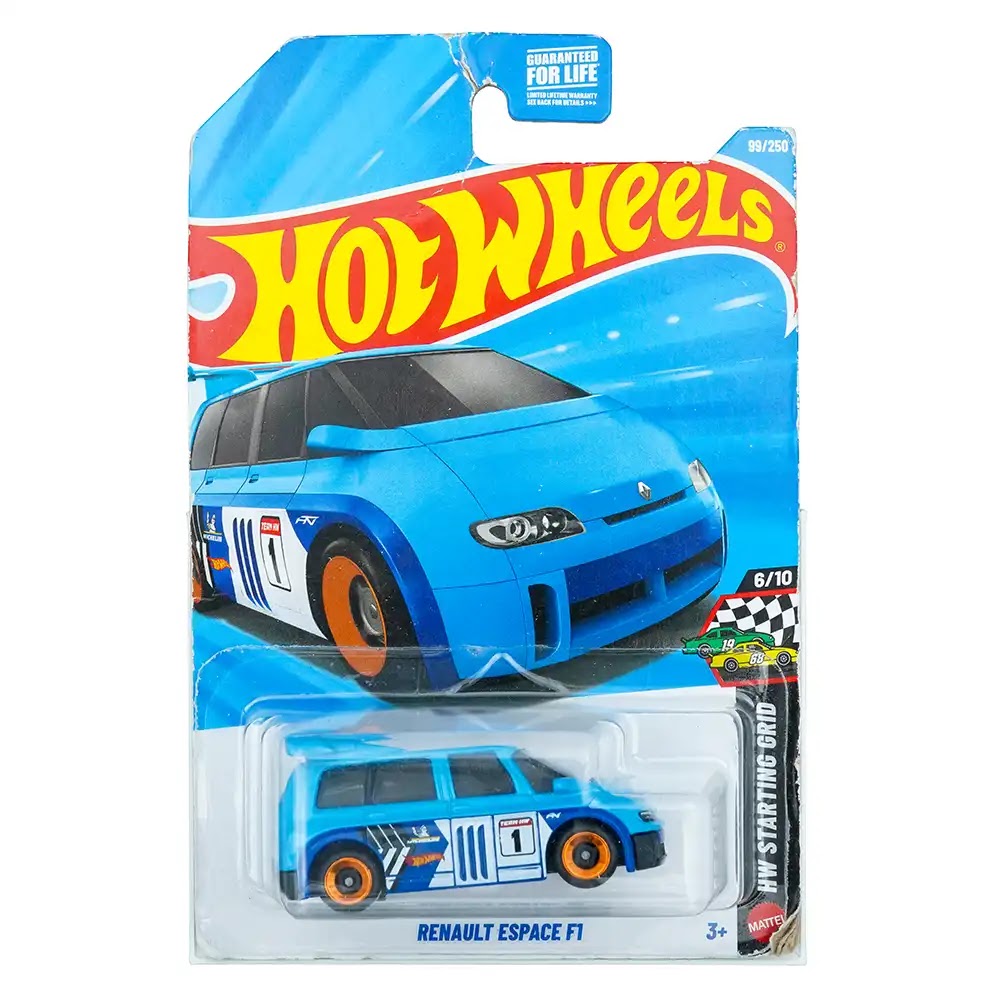 Hot Wheels Mainline (US) Renault Espace F1 Plavi |