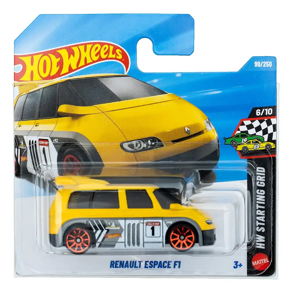 Hot Wheels Renault Espace F1 Žuti |