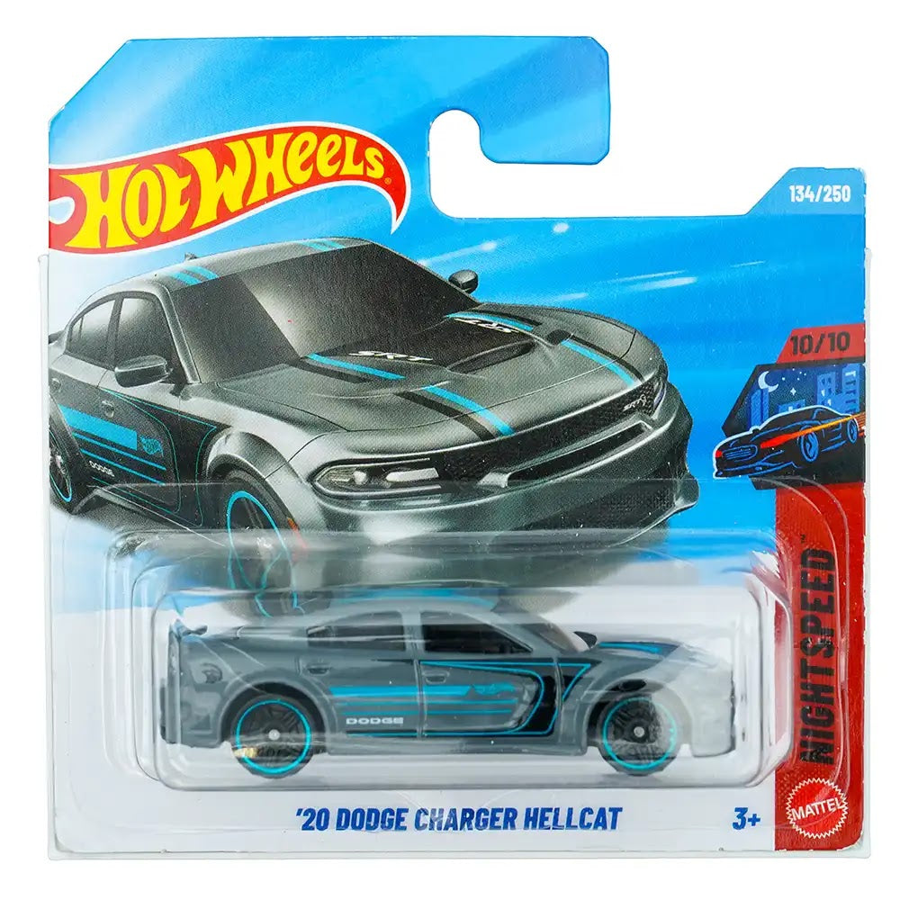 Hot Wheels '20 Dodge Charger Hellcat Sivi |