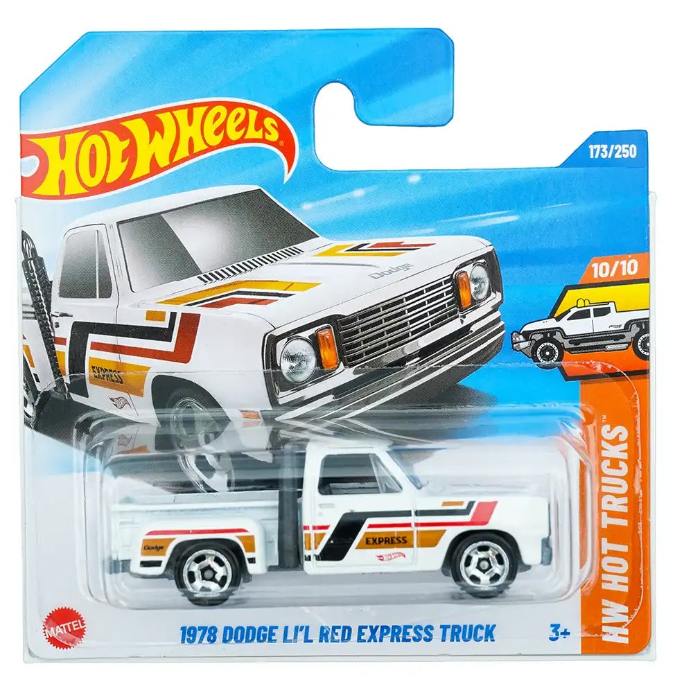 Hot Wheels 1978 Dodge Li'l Red Express Truck Bijeli |