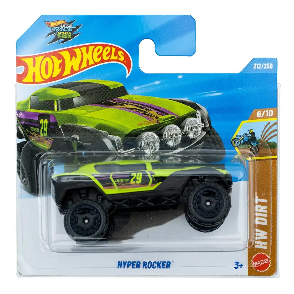 Hot Wheels Hyper Rocker Zeleni |