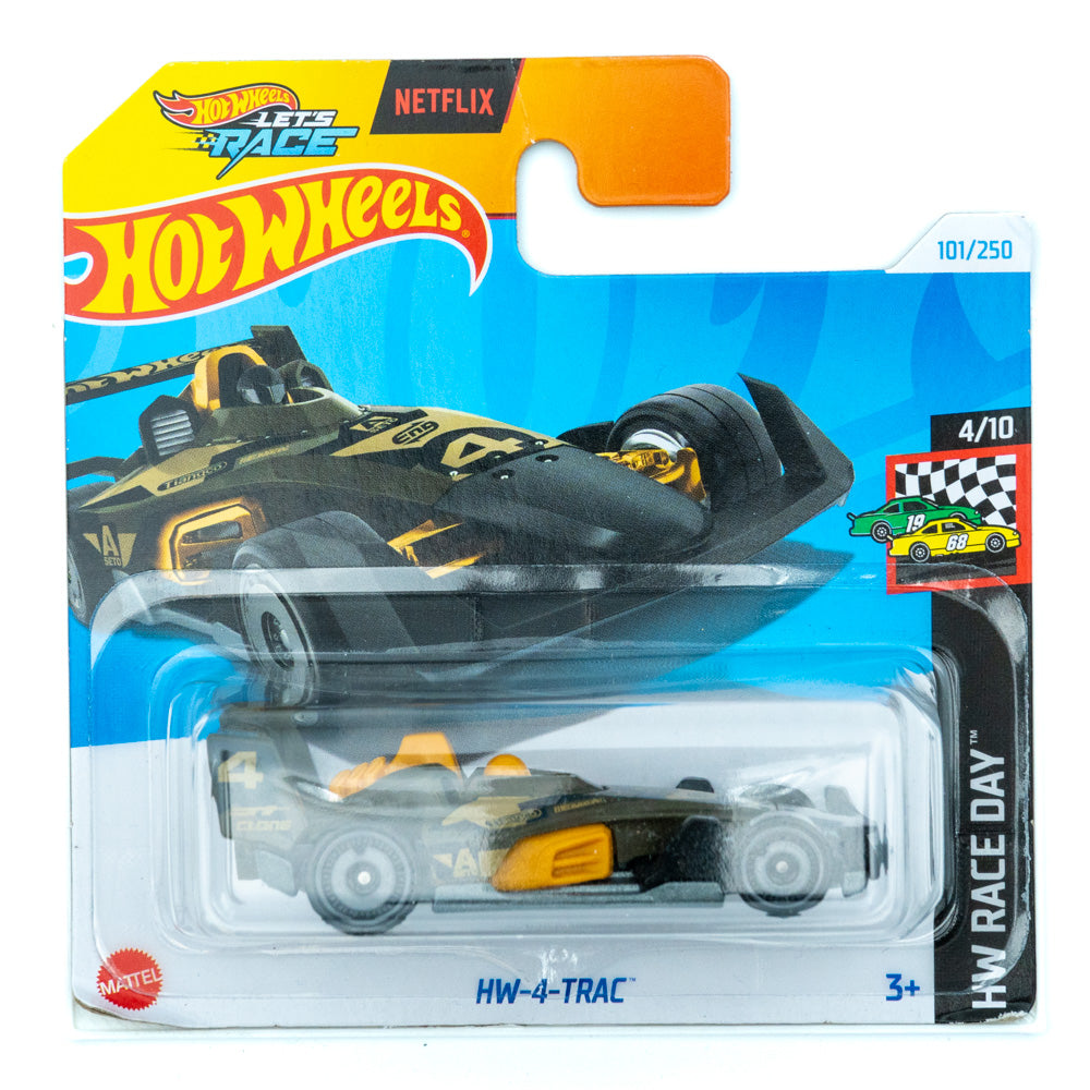 Hot Wheels HW-4-TRAC zwart |
