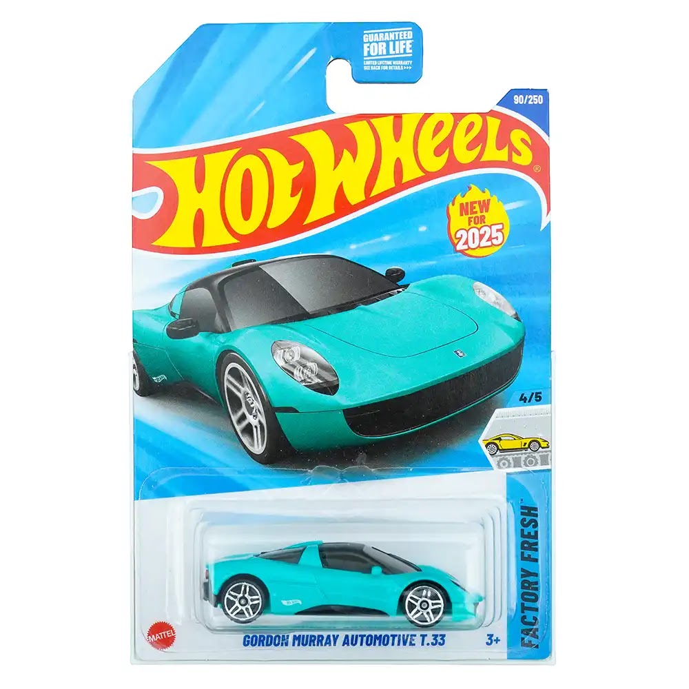 Hot Wheels Mainline (US) Gordon Murray Automotive T.33 Plavi |
